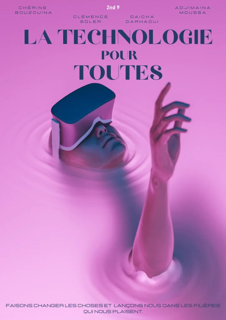 Affiche Ambassadrice égalité du numérique