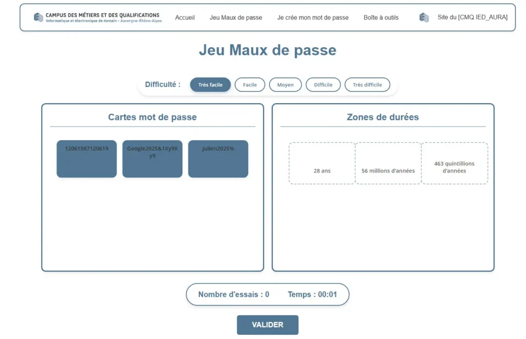 Maux de passe